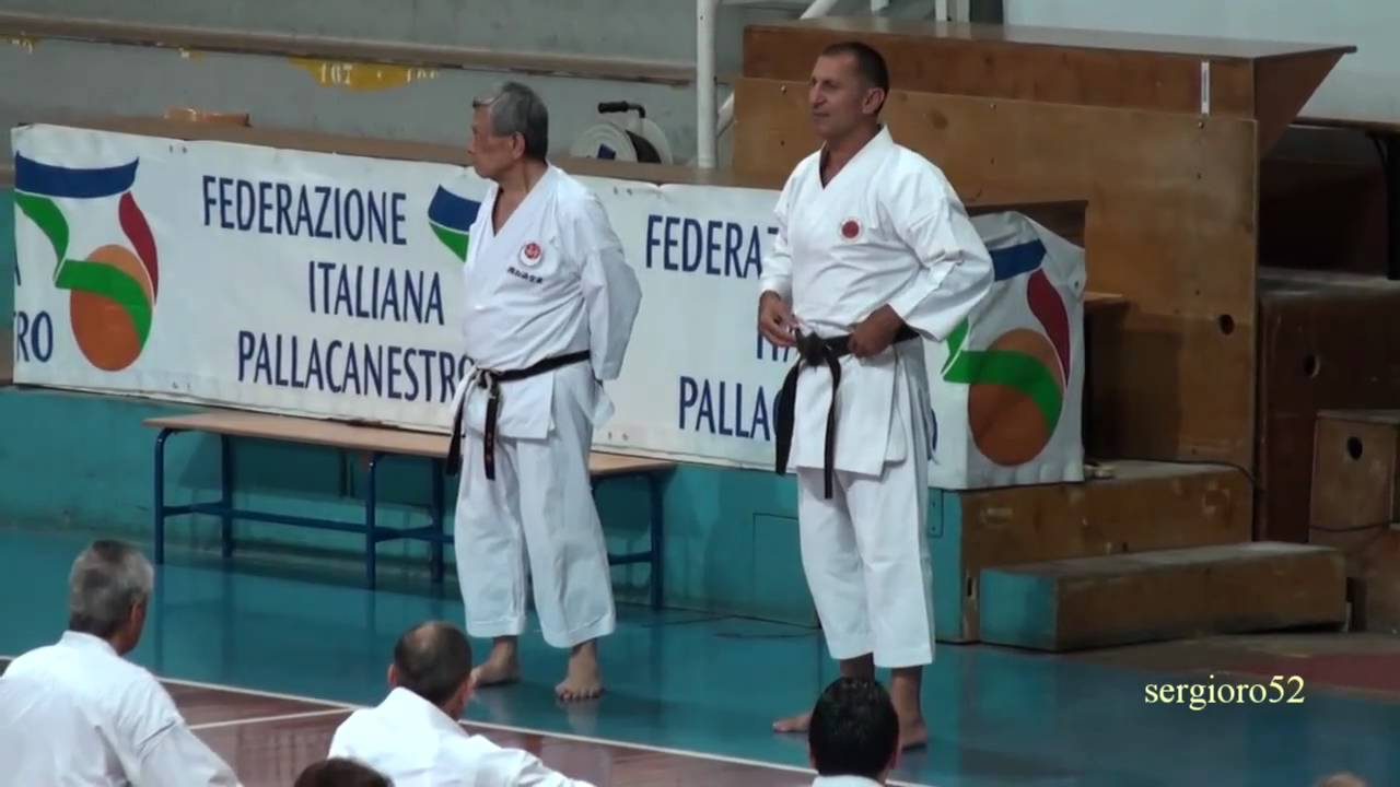 Stage di Karate S.K.I.I.-2010-Okazaki Sensei-part 1 of 8 (HD)
