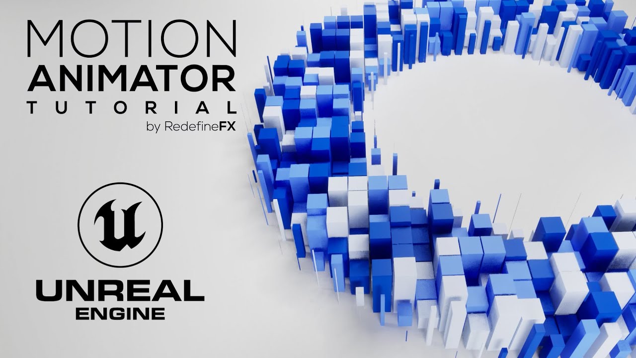 Unreal Engine 5.5 Motion Design Tutorial: Animators & Shockwave Effector | RedefineFX