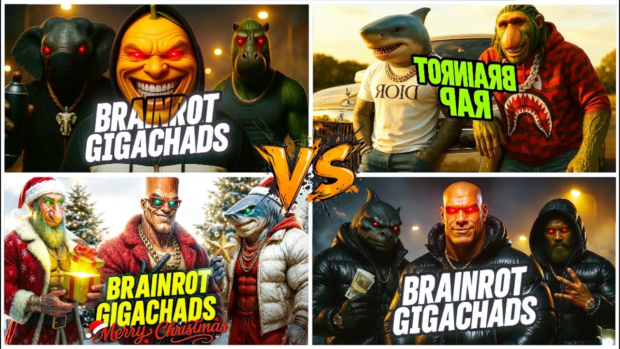 BRAINROT BRAZIL SONG vs BRAINROT ARABIC RAP vs BRAINROT SYGMA BOY - Tilis Hop Brainrot Crazy