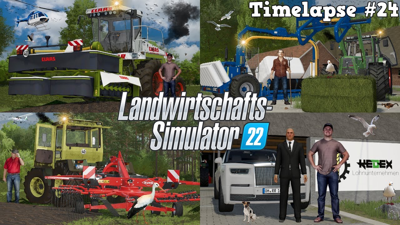 SCHLAMMIGE ACKERGRASMAHD mit FELDHÄCKSLER! 😱🚜💨 ENTSCHEIDUNG über ZUKUNFT? 🤔 | [LS22] - Timelapse #24
