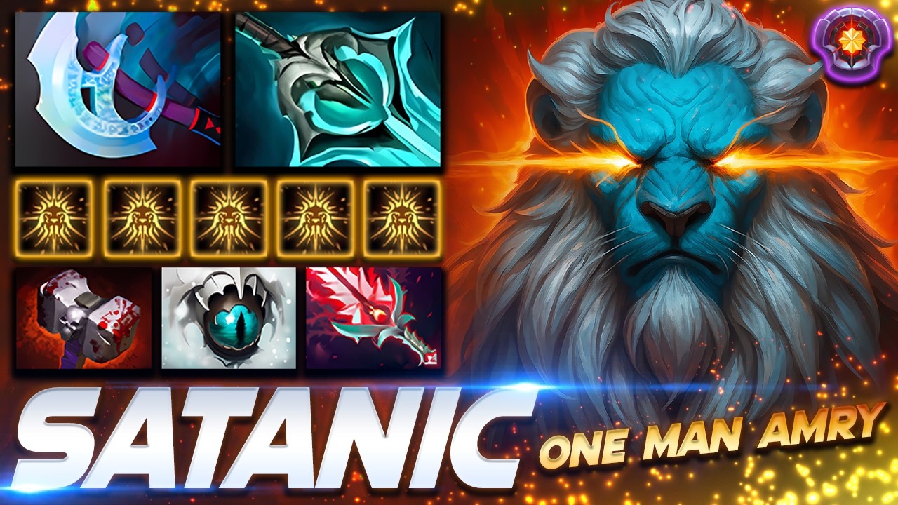 Satanic Phantom Lancer - ONE MAN ARMY - Dota 2 Pro Gameplay [Watch & Learn]