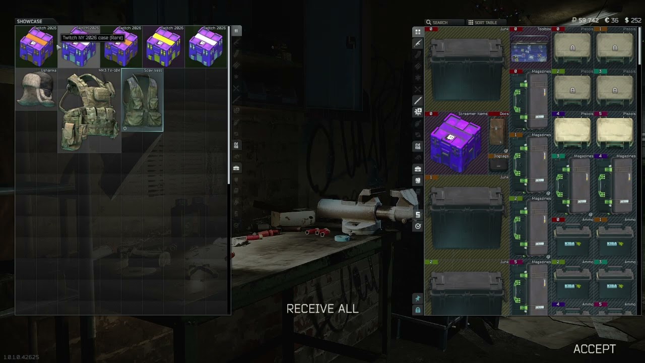 [drops] Christmas Questing & Collecting {Solo}    |    PVP lvl 31 USEC    |    Escape From Tarkov [1