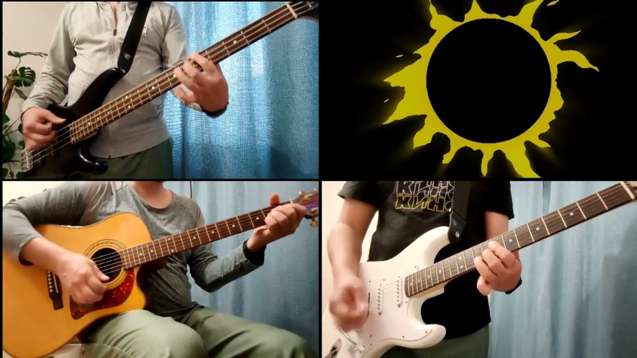 КИНО - Место для шага вперед Guitar and Bass cover