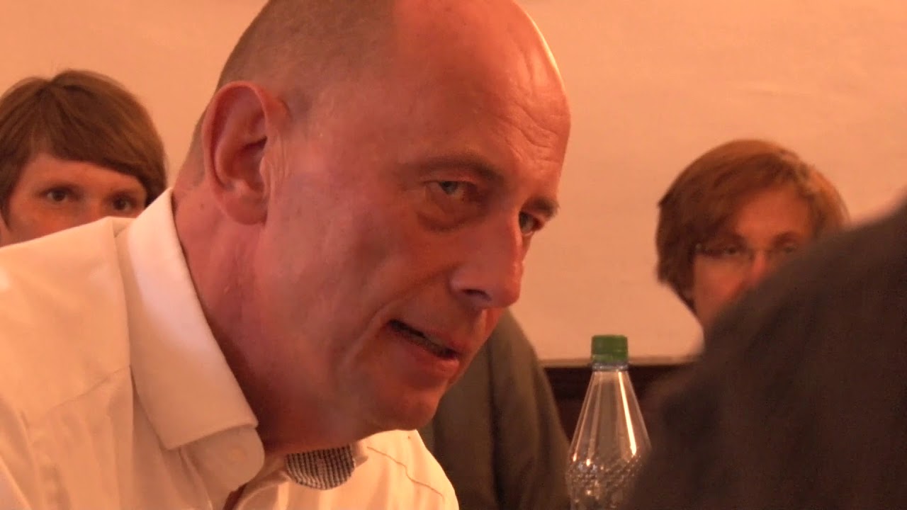 Minister Wolfgang Tiefensee auf Burg Posterstein