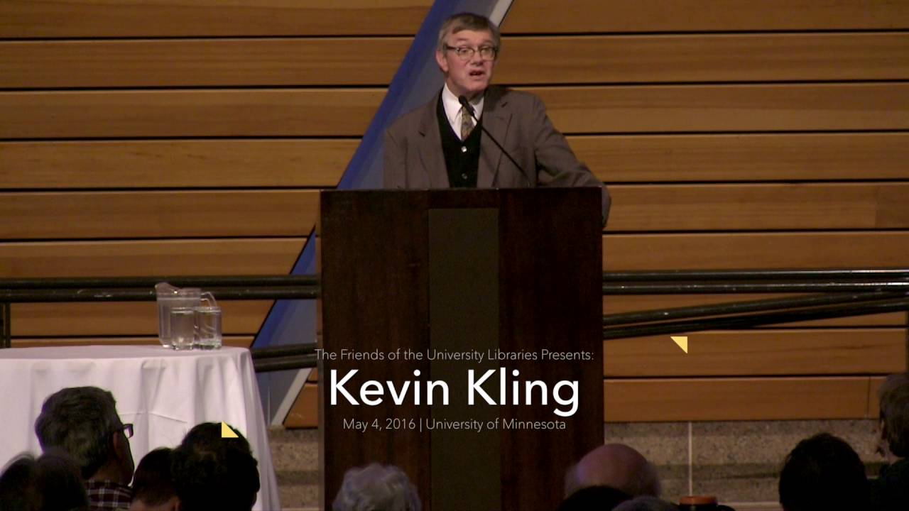 Kevin Kling: 'Books Cast Their Spell on Me: Trafficking in the Alphabet'