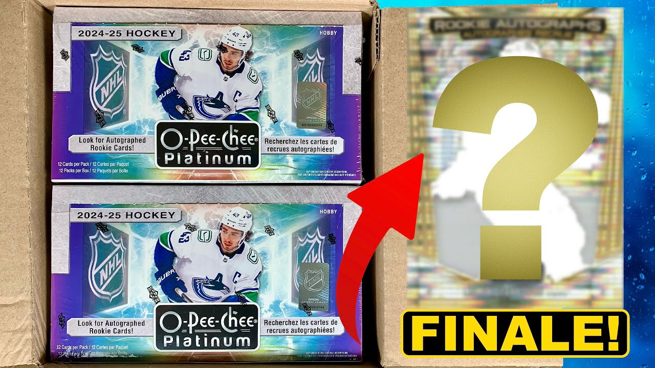 SINGLE PACK SAVED THE BOX! - 2024-25 O-Pee-Chee Platinum Hockey Hobby 8 Box Case Part 3