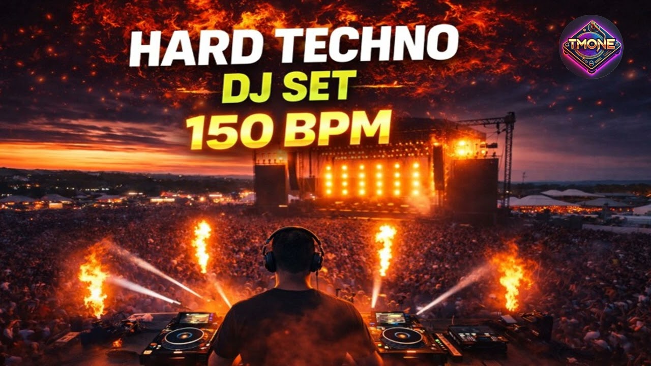 #tmone Hard Techno DJ Set 150 BPM