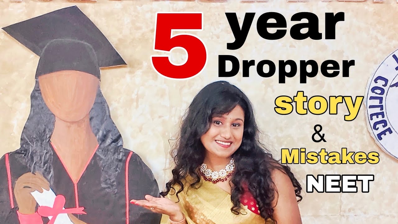 I AM A 5 YEAR DROPPER 🎓 || MY 5 DROP YEARS STORY & MISTAKES #dream #neet #struggle #motivation 