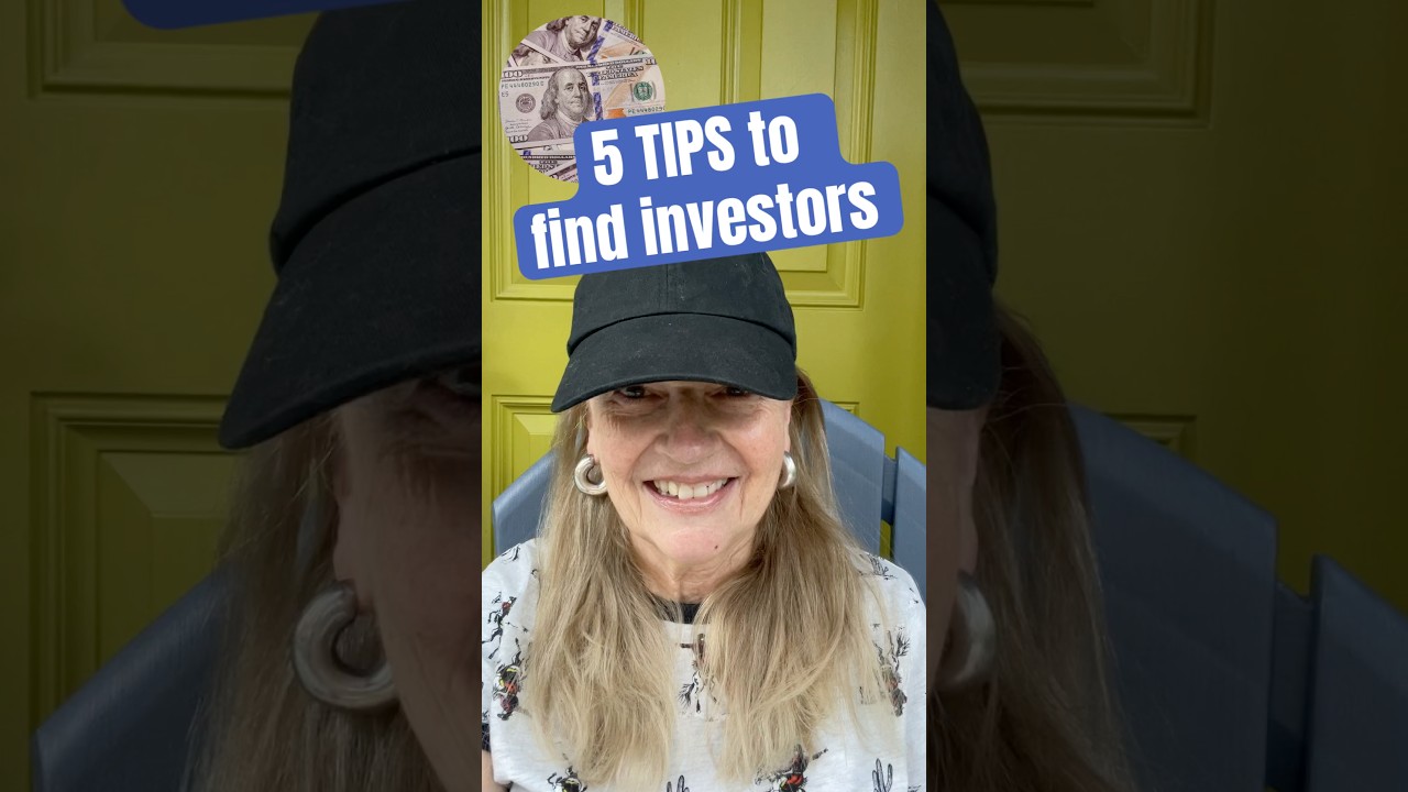 5 Tips to Find Investors #startup #startupcompany #founder