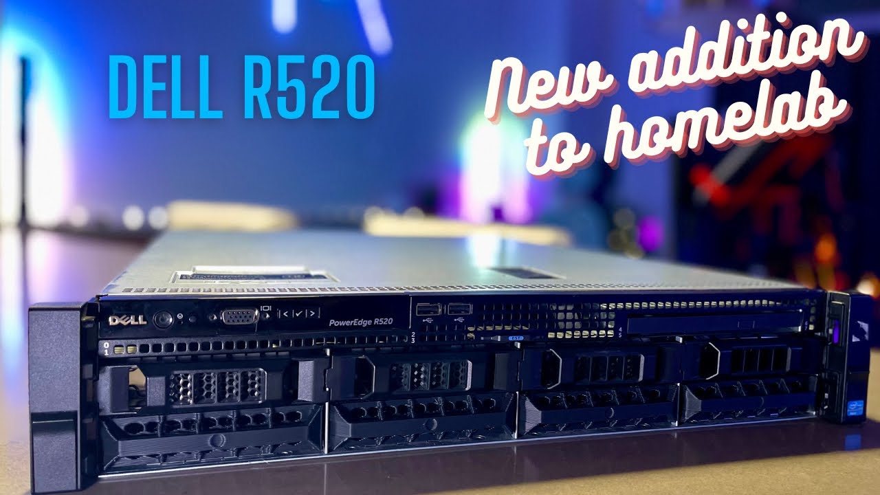 Сервер Dell PowerEdge r520 | Обзор и обновления