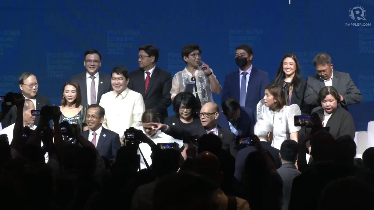 Marcos economic managers hold post-SONA briefing