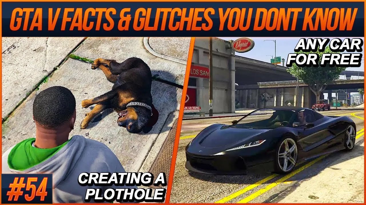 GTA 5 Facts and Glitches You Don't Know #54 (From Speedrunners)