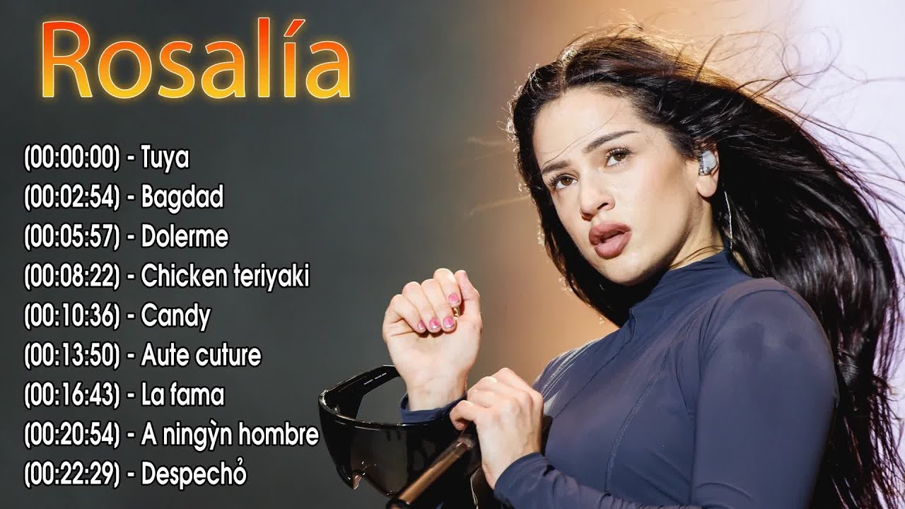 Playlist Rosalía – ¡No podrás dejar de escuchar!