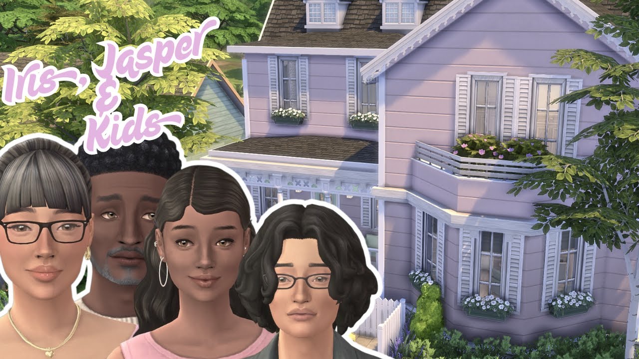 Bloom Into Spring | Lavender Lane House| Sims 4 Build