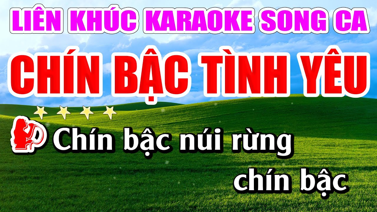 Liên Khúc Chín Bậc Tình Yêu Karaoke Song Ca Nhạc Sống Khánh My | Dễ Hát Nhất