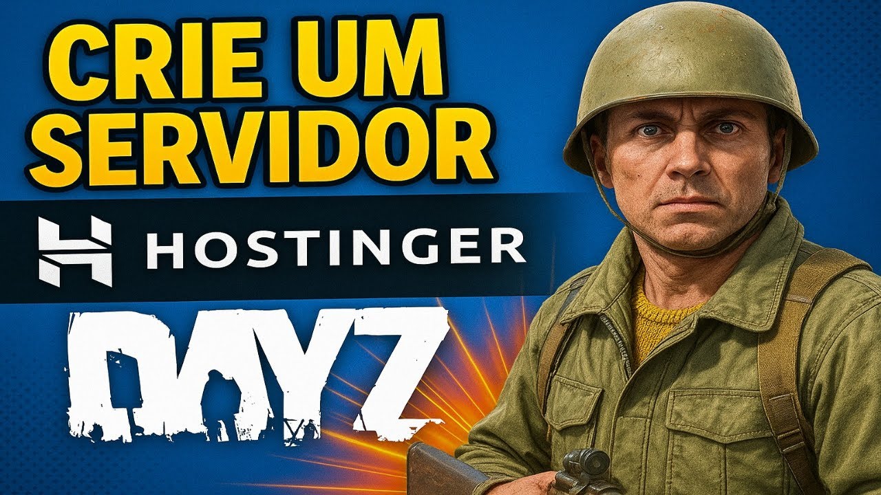 🔥 Crie Seu PRÓPRIO Servidor DayZ na Hostinger em MINUTOS! 🧟‍♂️