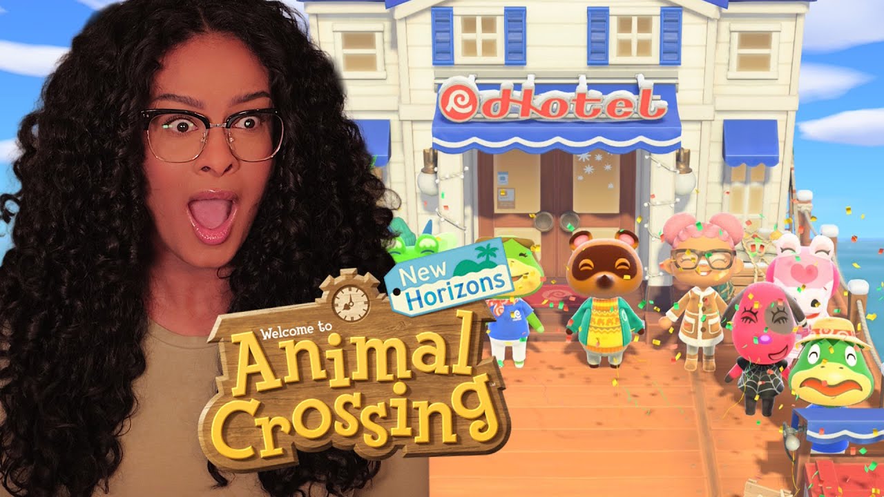 FIRST time playing Animal Crossing New Horizons 3.0!!!!!!