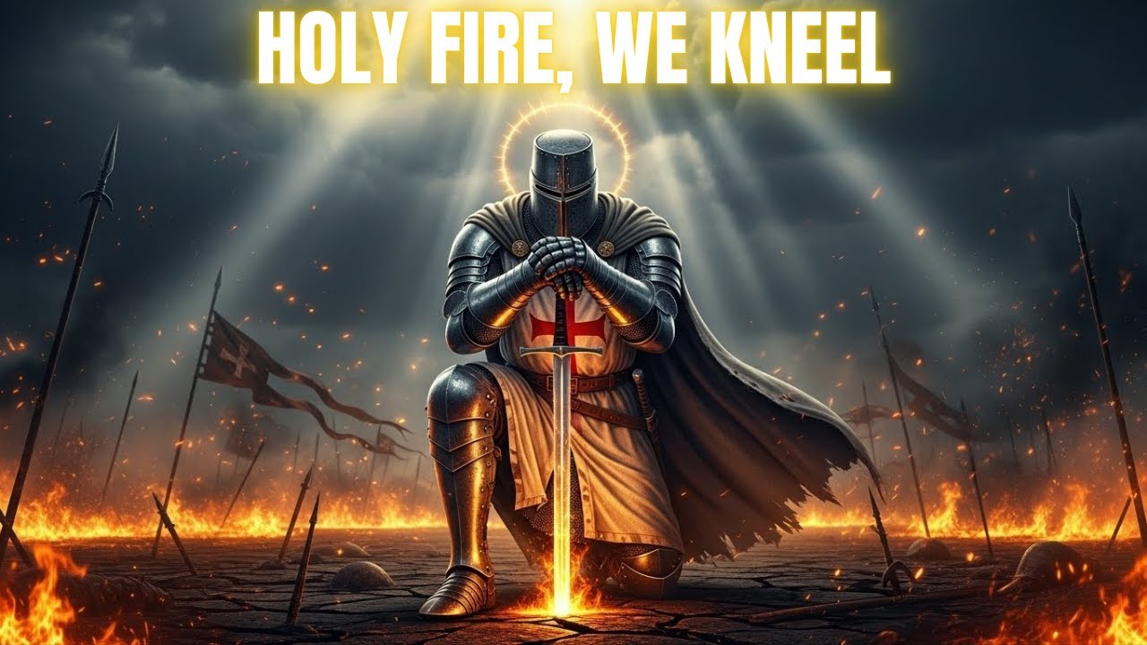 Holy Fire, We Kneel | Epic direct, cinematic Music | Chantable #prayer #templar #epic