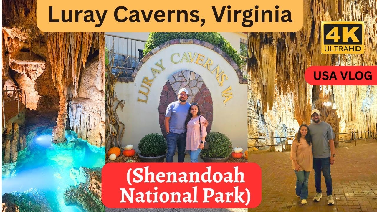 Exploring Luray Caverns Virginia | Full Tour of America’s Most Scenic Cavern!
