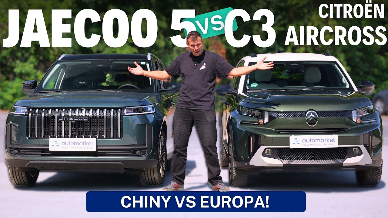 Jaecoo 5 Hybrid vs Citro&euml;n C3 Aircross Hybrid - czy droższy &bdquo;chińczyk&rdquo; jest lepszy?