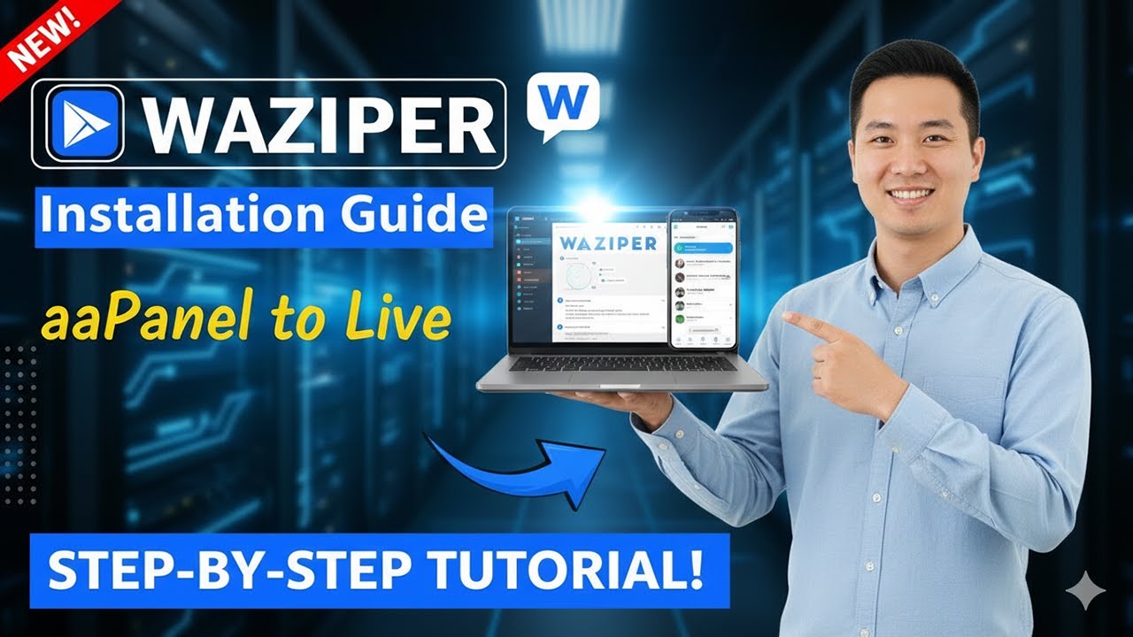 How to Install Waziper on aaPanel  Complete Step by Step Installation Guide 2025