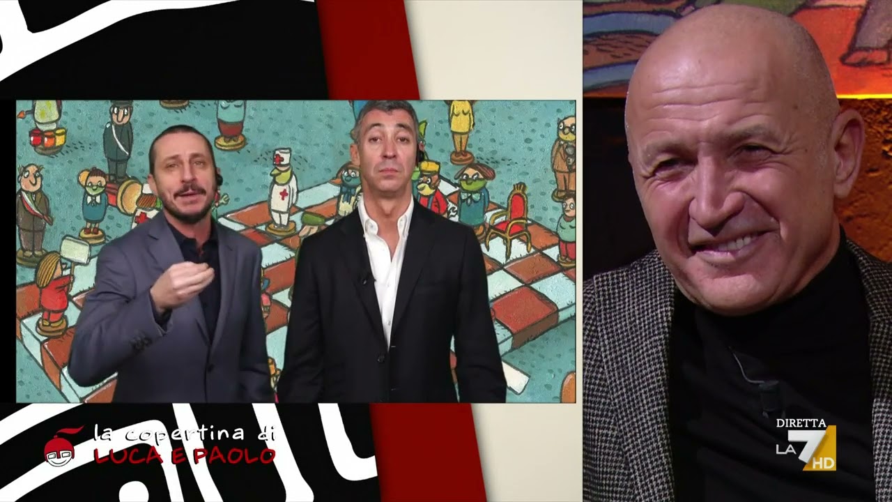La copertina di Luca e Paolo a diMartedì