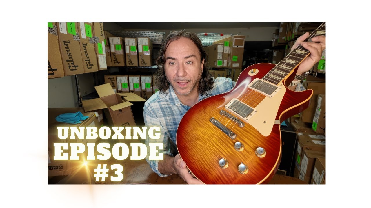 ✅Unboxing 10 Gibson Custom Shop Guitars | Murphy Lab Les Paul, SG & 1959 ES-355🔥