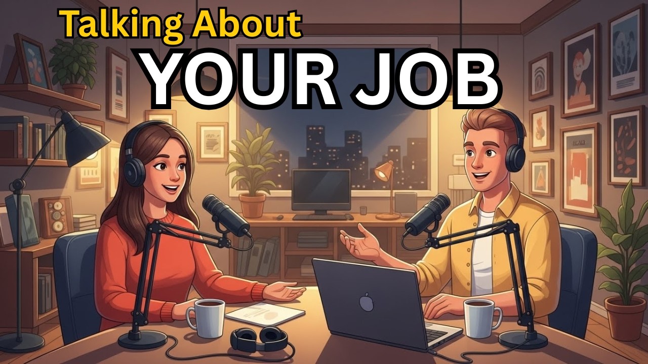 How to Talk About Your Job in English | English Podcast for Speaking Fluency