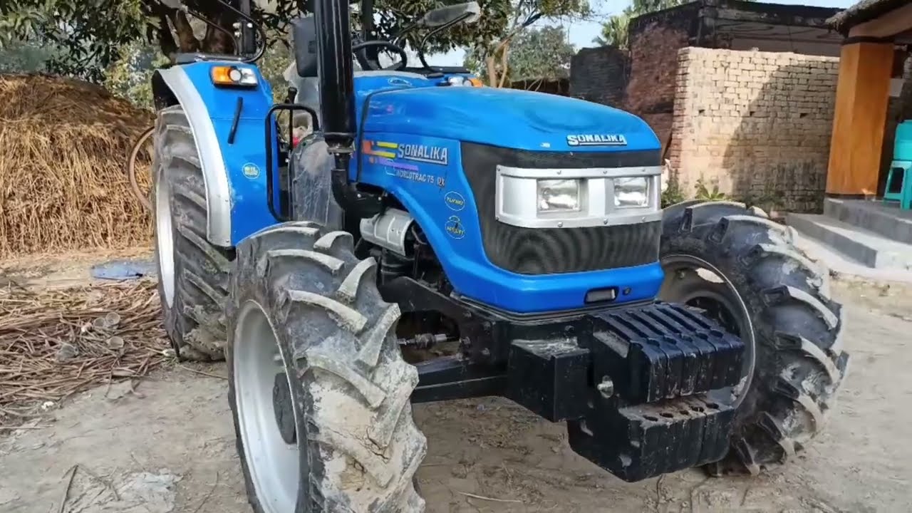Sonalika Worldtrac 75 RX Sikandar 4WD Walkaround Video