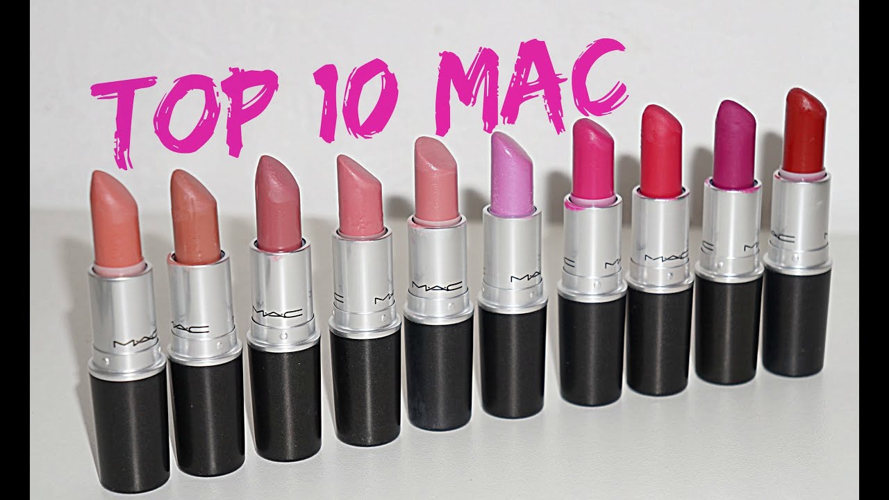 TOP 10 Batons MAC Cosmetics