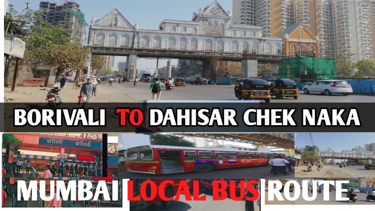 BORIVALI TO DAHISAR CHECK NAKA /CHECK POST / कैसे पहुँच बोरीवली से दहिसर चेक नाका / चेक पोस्ट