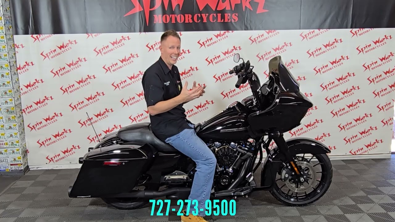 2019 ROAD GLIDE WITH RINEHART BONESHAKER PIPES FOR SALE 727-273-9500