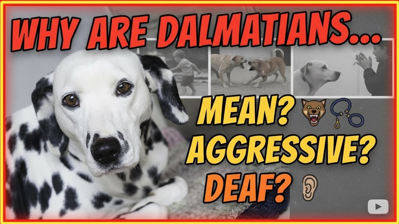 Почему далматинцы злые, агрессивные и глухие?🐶🔥