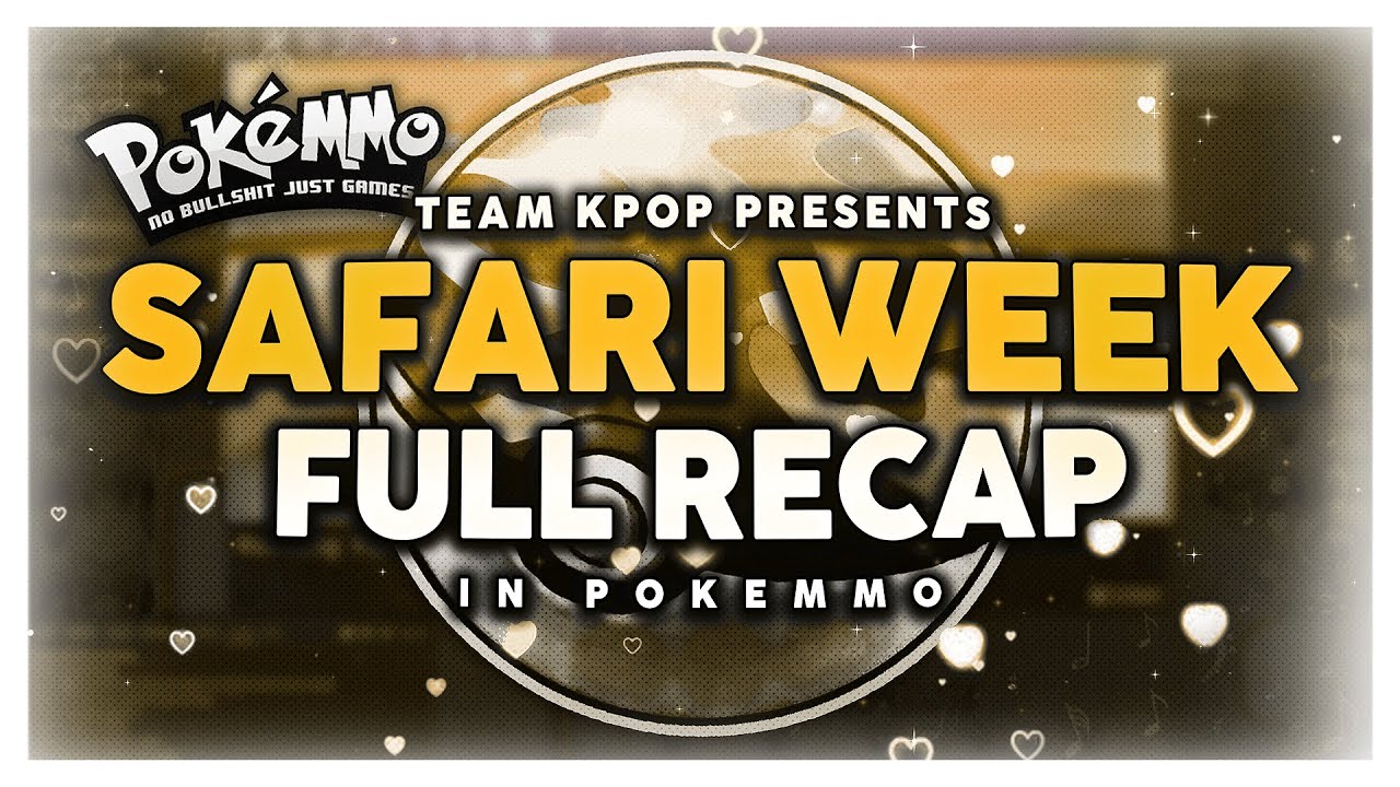 pokemmo community safari week recap 2024