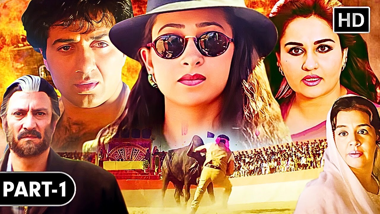 SUNNY DEOL MOVIES - Ajay Full Movie Part 1 - Sunny Deol, Karisma Kapoor, Reena Roy - HD