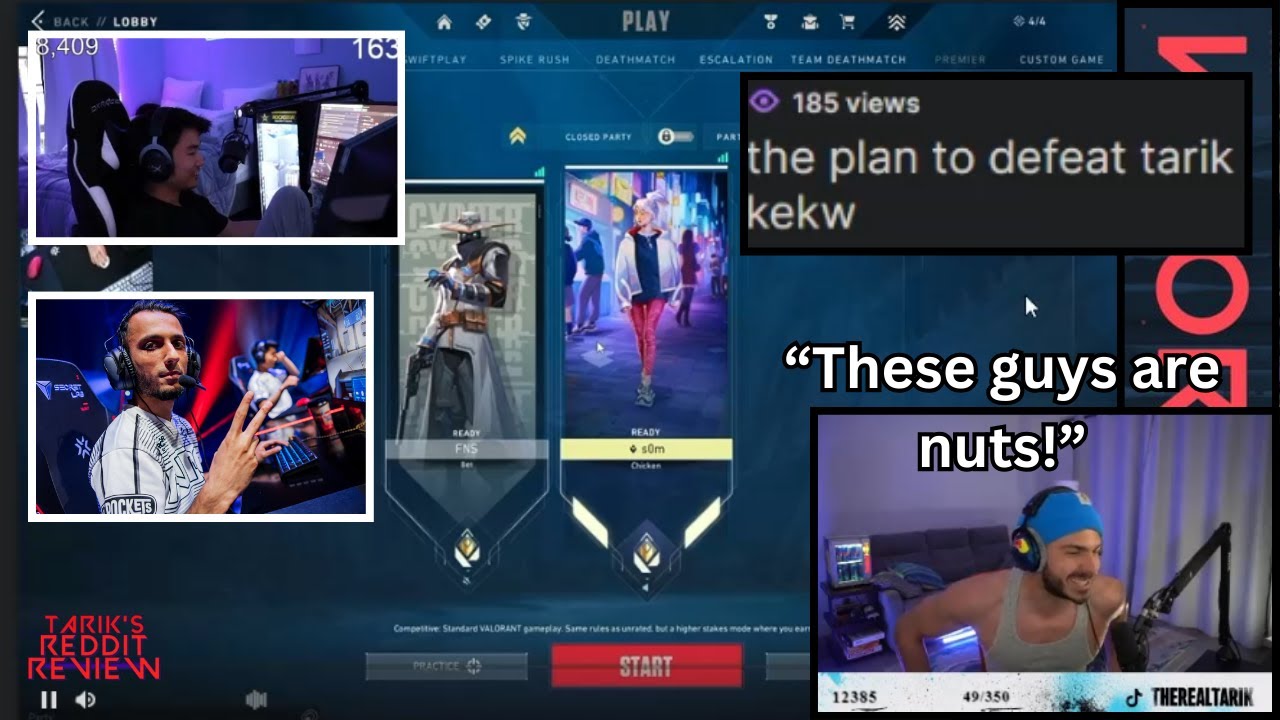 Tarik Reacts To 'The Plan To Defeat Tarik' (ft. s0m and FNS) AND MORE