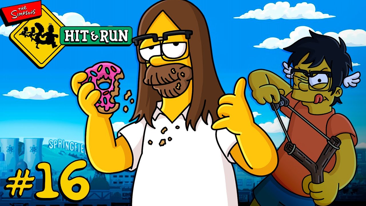 rap dos youtubers 🎤 - The Simpsons: Hit & Run #16