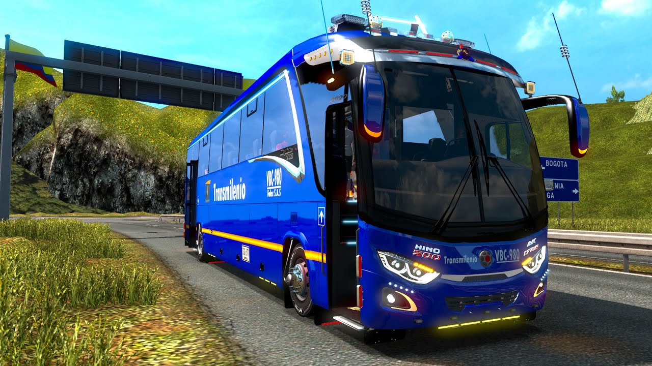 ¡GRAN EXCURSIÓN EN BUS URBANO DEL SITP! | Euro Truck Simulator 2
