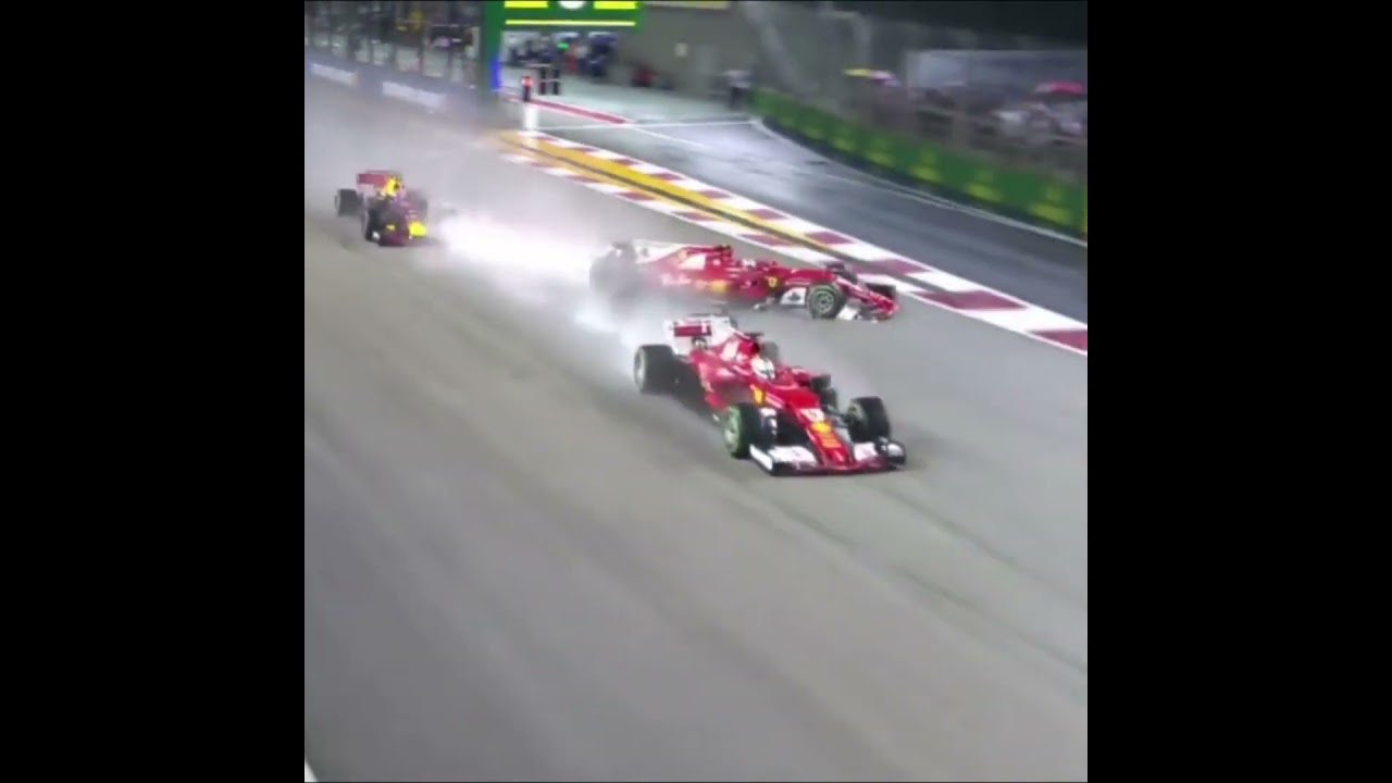 Феттель теряет победу! Фиаско Феррари на Гран-при Сингапура 2017!