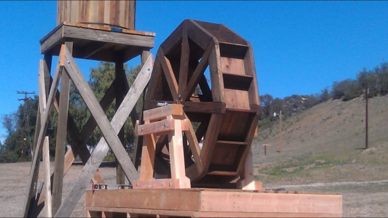 We made a WATER WHEEL for an Abandoned Wild West Ghost Town (Pt.4)