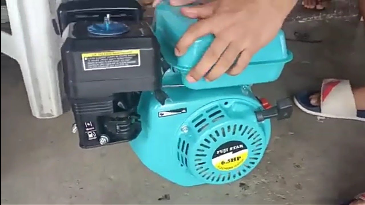 Fuji Star Gasoline Engine 6.5HP FJ-200 High Speed (Unboxing)