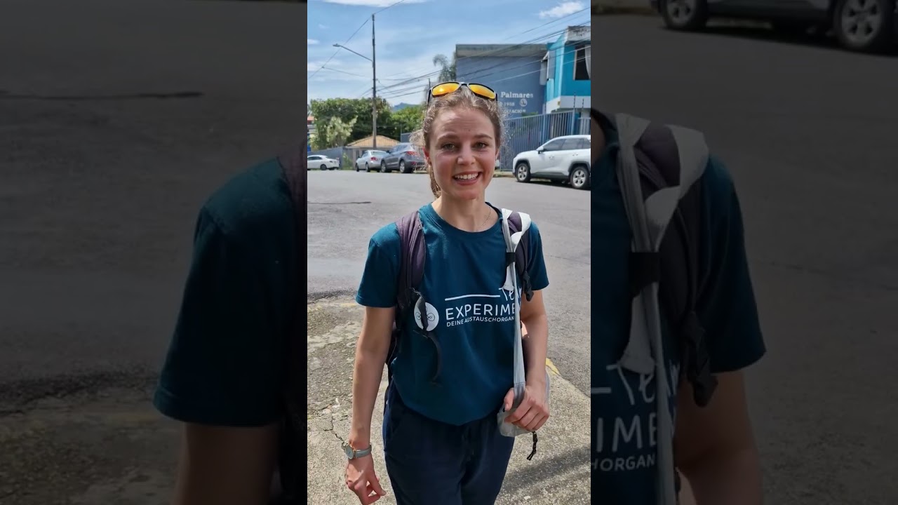 Felicitas in Costa Rica - Partner- und Projektbesuch.