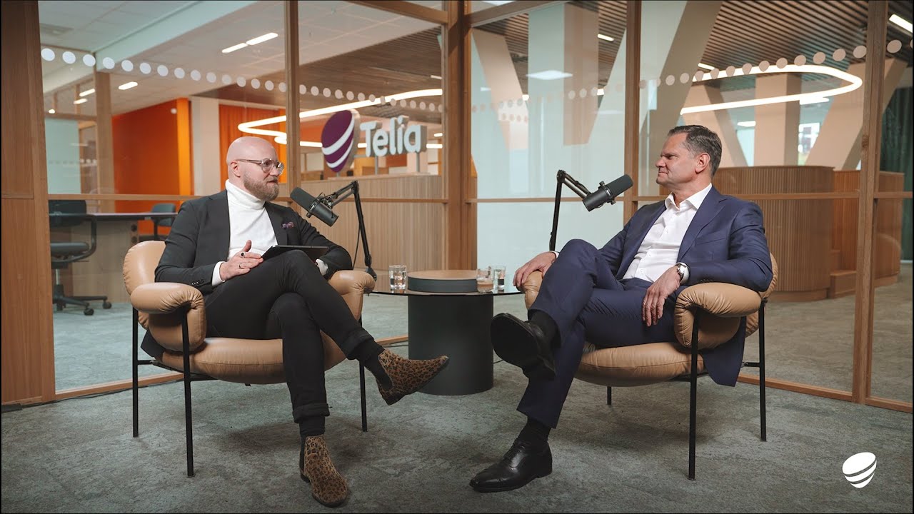 Leadership podcast with Telia Company's President and CEO Patrik Hofbauer