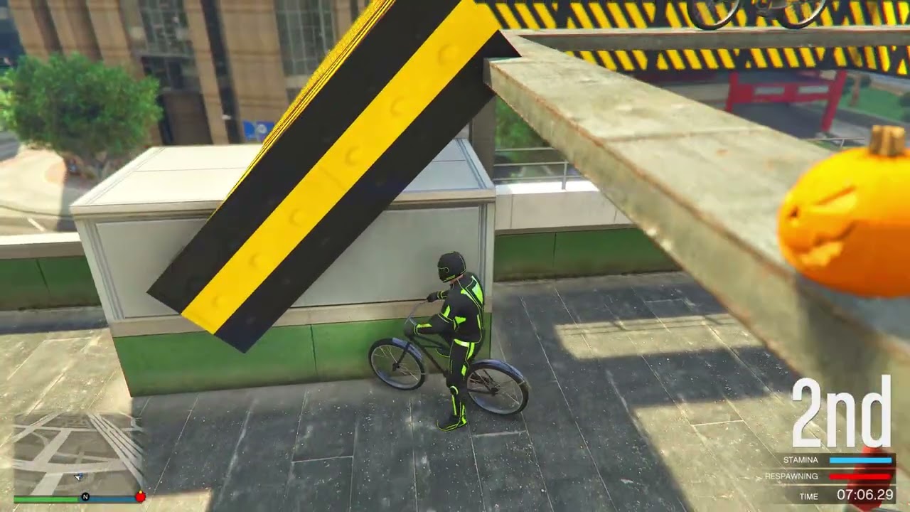 It took me 3000 years to FINISH the Race on a Bi-Cycle #gta