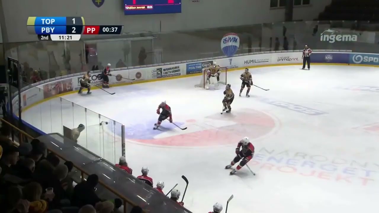 30. kolo HC Topoľčany - HK ´95 Považská Bystrica 4:6  (HIGHLIGHTY)