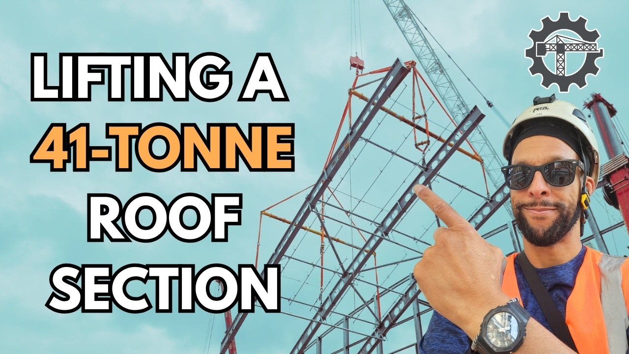 INSTALLING A STEEL ROOF SECTION