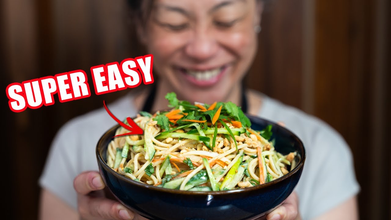 Cold Sesame Noodles are Perfect for Any Meal