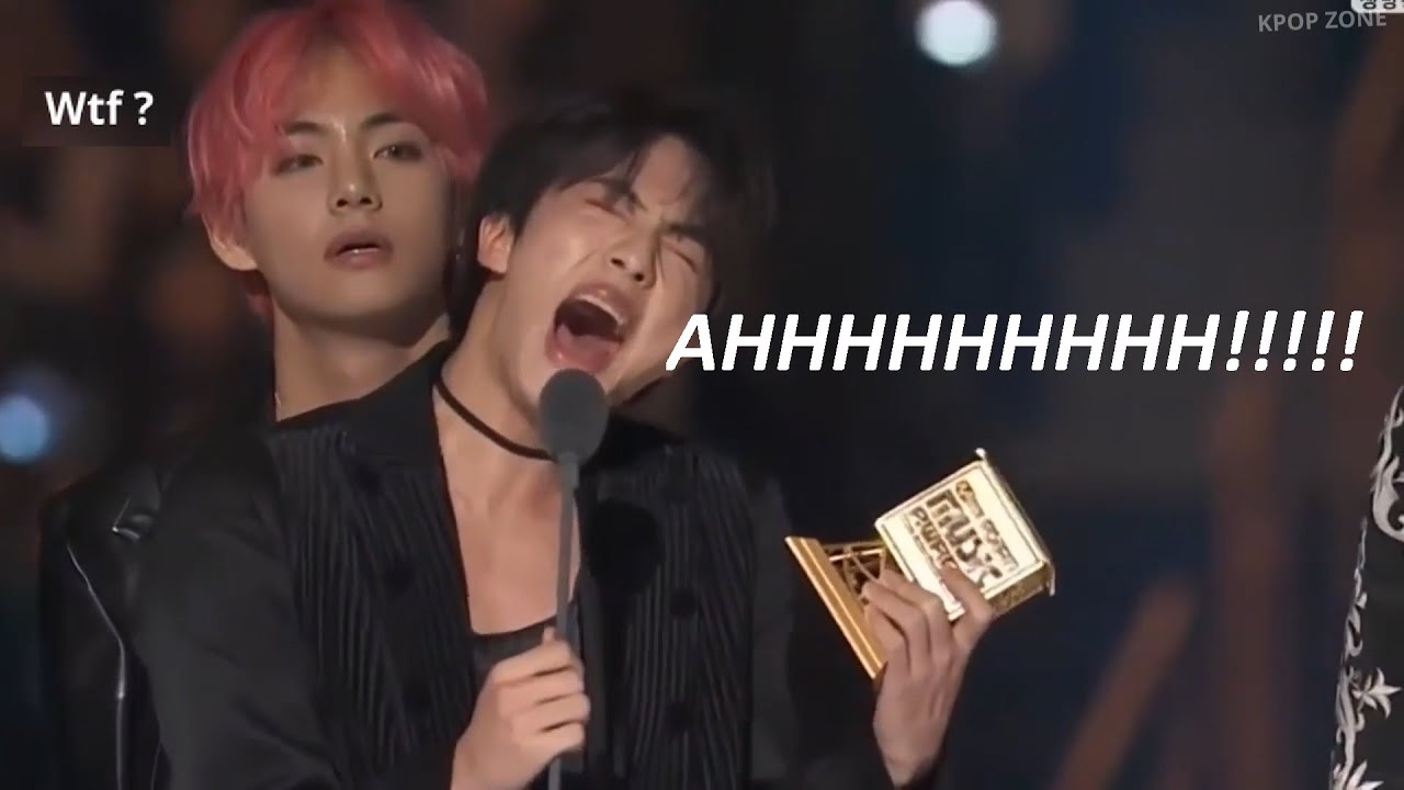 BTS at awards show in nutshell