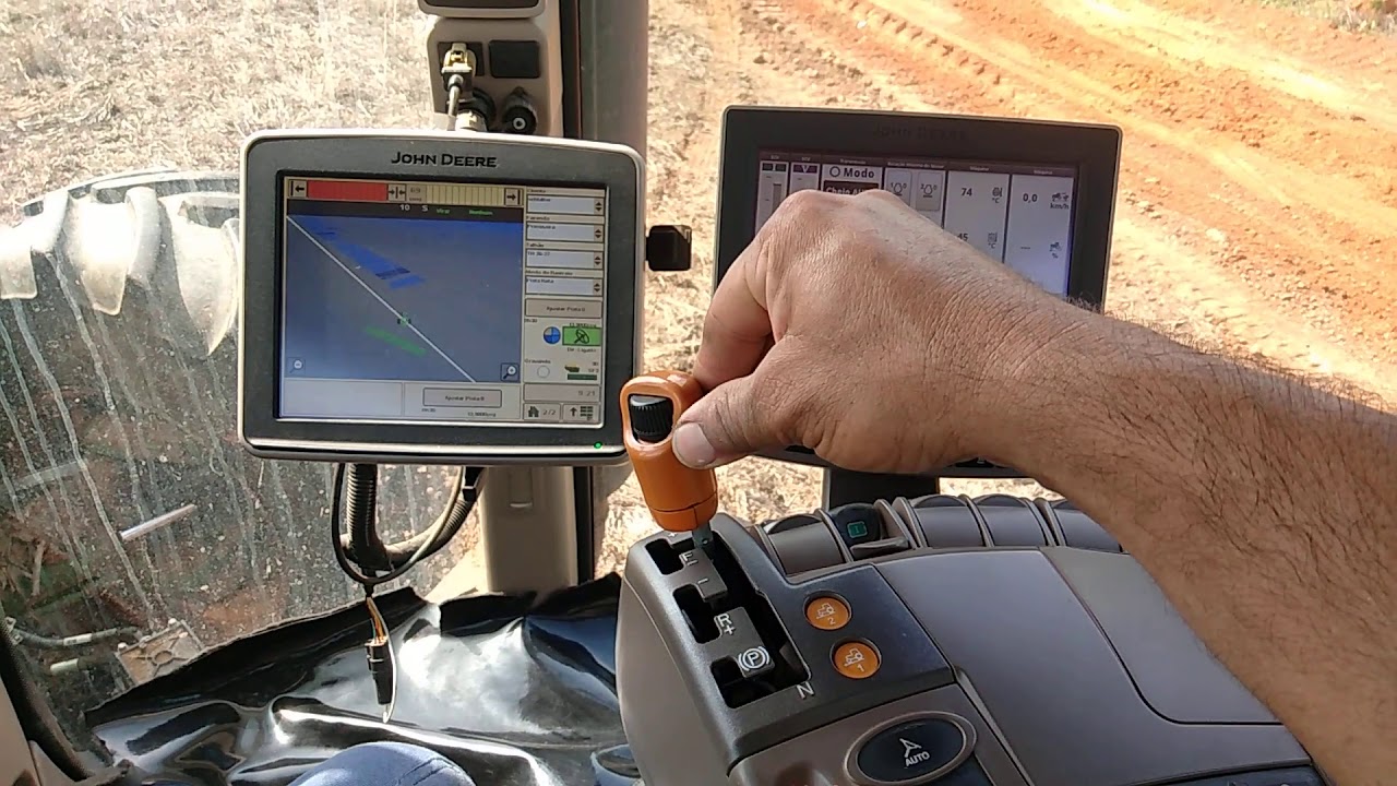 primeiro passo para operar o 8345R John Deere