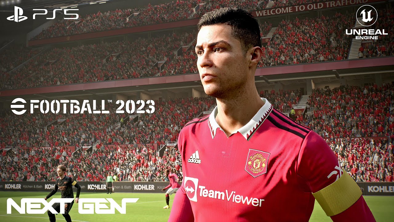 eFootball 2023 - PS5 Next Gen Gameplay - Manchester United vs. Arsenal | 4K